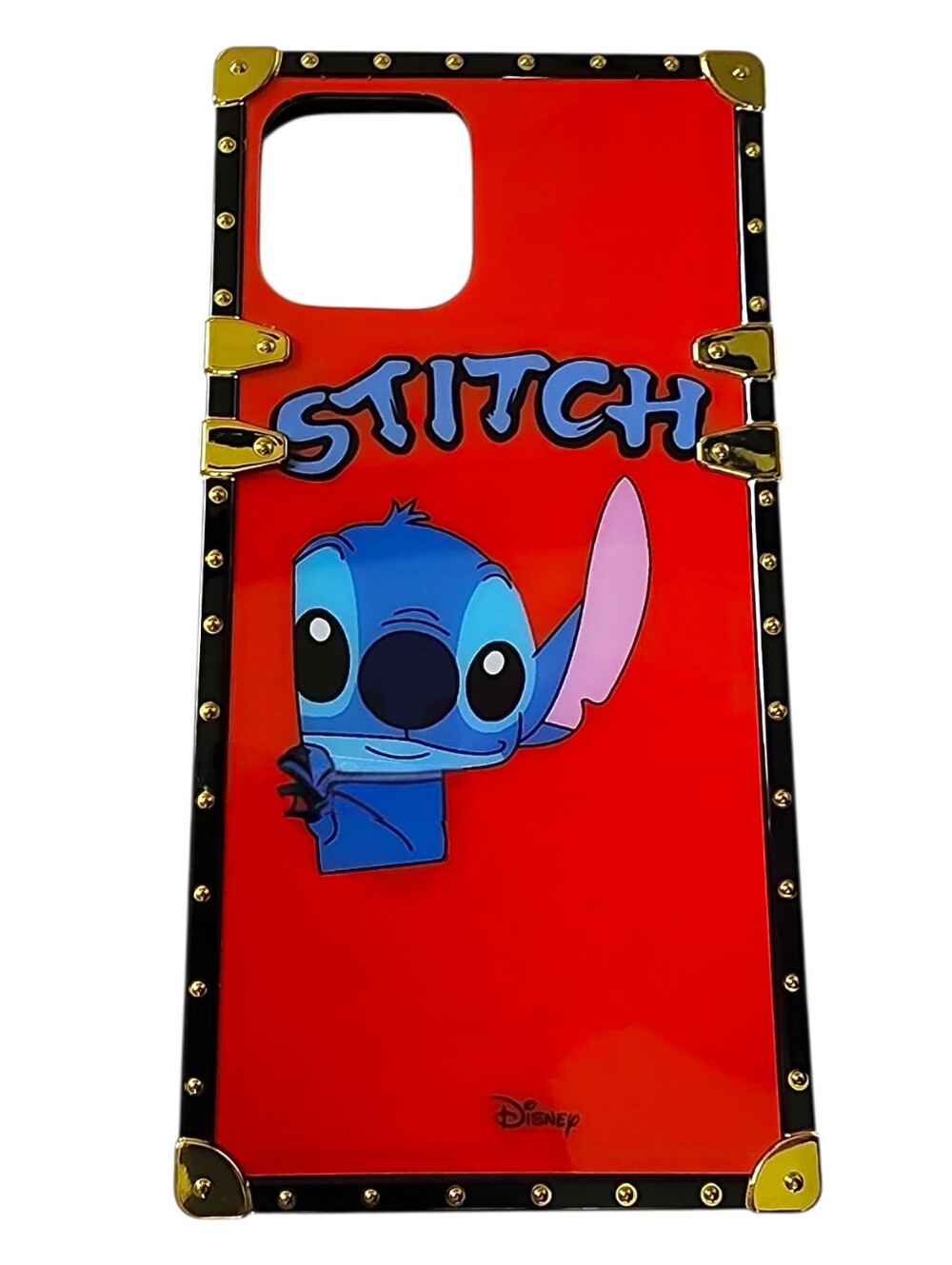 Disney Lilo & Stitch Red Studded Case For iPhone 12 Pro